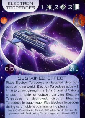 Electron Torpedoes